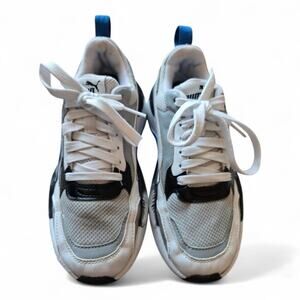 Puma X-Ray 2 Square Sneaker Size 4 Blue White Kids
